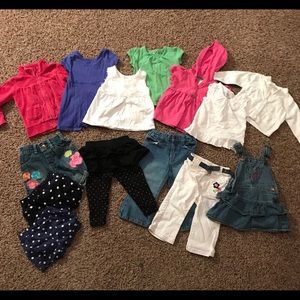 12-18 months Girls Spring Clothing Lot (14 pieces)
